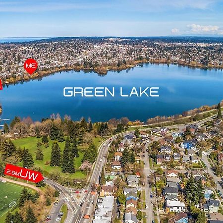 Green Lake 1St Line Home A With Central Air Conditioners Seattle Extérieur photo